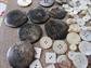 Vintage and Antique Mother of Pearl Buttons Lot Victorian to 1950's Sewing Supplies Buttons Repurpose Upcycle