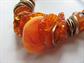 Chico's Lucite Boho Artsy Tribal Necklace Retro Costume Jewelry