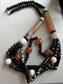 1980's Lucite Tribal Necklace 