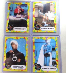  In Living Color Handi Man Boy And Baby Card Lot Damon Wayans TV Memorabilia