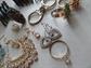 Rhinestone Harvest Lot Some Wearable Destash Repurpose Jewelry Making