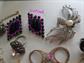 Rhinestone Harvest Lot Some Wearable Destash Repurpose Jewelry Making