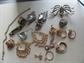 Rhinestone Harvest Lot Some Wearable Destash Repurpose Jewelry Making