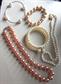 Vintage Faux Pearl Jewelry Lot Necklaces Bracelets 