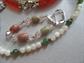 Vintage Jewelry Lot Sterling Carnelian Bracelet Mother of Pearl Jade Necklace Rings and More