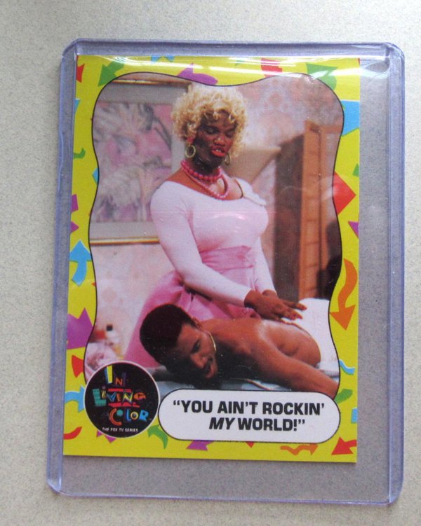 In Living Color Jamie Fox Wanda Card TV Memorabilia Collectibles
