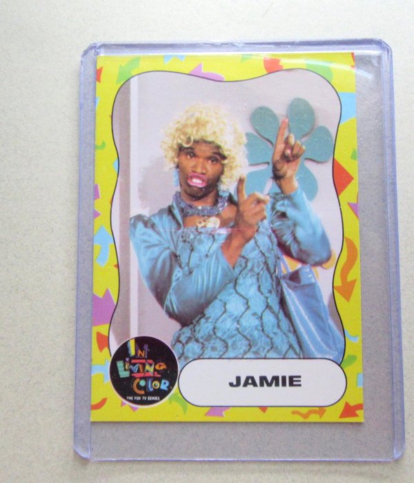 In Living Color Jamie Fox Wanda Card 1992 TV Memorabilia 