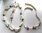 Vintage Shell and Coral Chip Necklaces Pucca Take Apart or Wear Tiki Luau Beach Cruise Jewelry