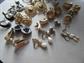 Vintage Earrings Lot Pierced and Clip On Poodles