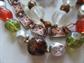 Vintage Jewelry Lot 1950's and Up Necklaces Rhinestone Pin Earrings Copper Bracelet
