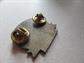 Vintage Black Dog Martha's Vineyard Pin Retired Restaurant and Tavern Memorabilia Advertising