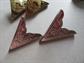 Vintage Collar Tip  Lot And Scarf Ring Square Dancing Country Western Cowboy Cowgirl
