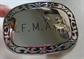 Vintage A.F.M.A. LARGE Square Dance Buckle Capital Engravers Oregon Country Western