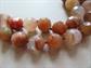 Genuine Agate Stone Double Strand Necklace 