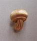 Vintage Crown Trifari Mushroom Pin Signed Jewelry Mycology Fungi Shrooms Micro Dosing