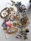 Rhinestone Junk Lot Harvest Destash Repurpose Upcycle  