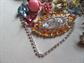 Rhinestone Junk Lot Harvest Destash Repurpose Upcycle  