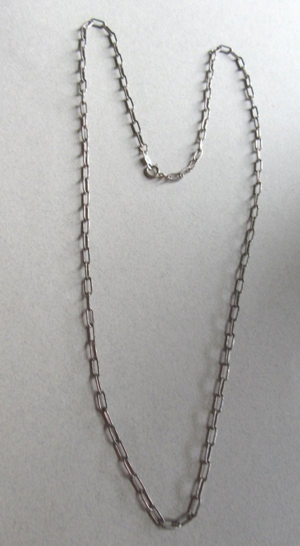 Vintage Sterling Silver Large Link 20" Chain Fine Jewelry