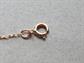 14k Gold Fine Chain Has Two Knots 0.5 Grams Fine Jewelry
