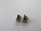 Sterling Silver Cat Pierced Post Earrings 2.1 Grams Fine Jewelry 925
