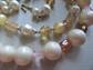 Vintage Faux Pearl Necklace Lot 1950's Multi Strand Beads
