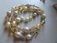 Vintage Faux Pearl Necklace Lot 1950's Multi Strand Beads