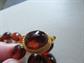 Vintage Lucite Necklace Tortoise 30