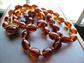 Vintage Lucite Necklace Tortoise 30