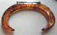 Vintage Large Carved Bakelite Crescent Moon Pin or Letter 