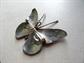 Courtney Peterson Monarch Butterfly Sterling Silver Pin Pendant Combo 10.8 Grams Butterflies Figural Fine Jewelry