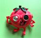 Anthropomorphic Tomato Pin With Sunglasses Vintage Jewelry Figural Pin #2