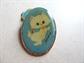Vintage 1970's Davinci Kitten Pin With Tag Never worn Whimsies Bubbly Cuddly Animals Cat Lover