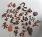 Vintage Cracker Jack ? Copper Charm Lot1 930's -50's Gum Ball Charms Sylvester Collectibles