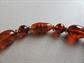 Vintage Marbled Lucite Tortoise Necklace Screw Clasp