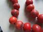 Genuine Coral Necklace And Large Bracelet Beach Jewelry Cruise Tropical