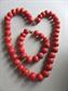 Genuine Coral Necklace And Large Bracelet Beach Jewelry Cruise Tropical