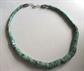 Genuine Turquoise Necklace Sterling Silver Clasp? Stone Beads 