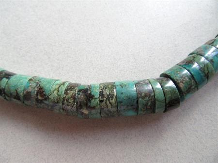 Genuine Turquoise Necklace Sterling Silver Clasp? Fine Jewelry