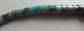 Genuine Turquoise Necklace Sterling Silver Clasp? Stone Beads 