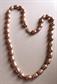 Genuine Fresh Water Pearl Necklace 585 14k Clasp Champagne Color