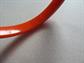 Vintage Bakelite Orange Bangle Bracelet 