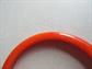 Vintage Bakelite Orange Bangle Bracelet 