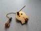 Vintage Past President Amvets Auxiliary Chatelain Pin 1/10th 10k Gold Filled