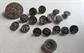 Antique Button Collection Castle Cut Steel Fleur De Lis
