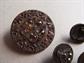 Antique Button Collection Castle Cut Steel Fleur De Lis