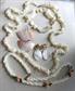 Vintage Mother Of Pearl and Shell Jewelry Lot Necklaces Bracelet Earrings Beach Jewelry