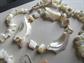 Vintage Mother Of Pearl and Shell Jewelry Lot Necklaces Bracelet Earrings Beach Jewelry