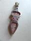 Large Gemstone Pendant Garnets and Agate? Fine Jewelry