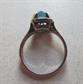 Vintage Sterling Silver Ring With Blue Stone Aquamarine? Size 6 3/4