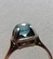 Vintage Sterling Silver Ring With Blue Stone Aquamarine? Size 6 3/4